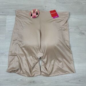 SPANX Booty Booster Mid Thigh Biker Short Size 2X Nude 10194P Suit Your Fancy